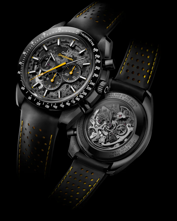 Omega Speedmaster Dark Side of the Moon 44.25mm Black Dial Black ceramic Strap 310.92.44.50.01.001