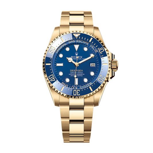 Rolex Submariner 40 – Blue Dial – Yellow Gold