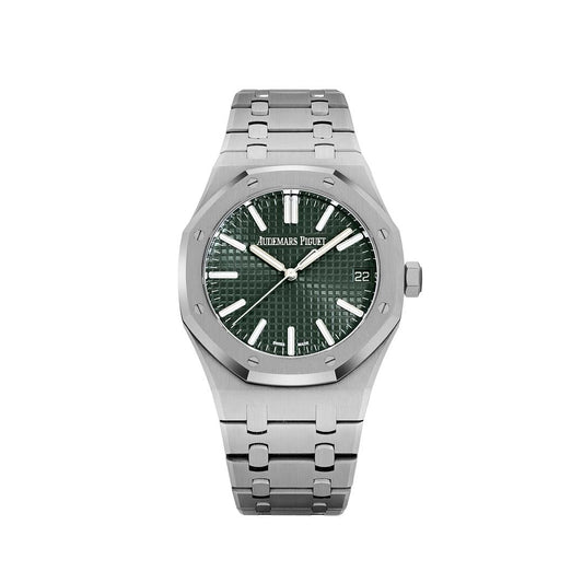 Audemars Piguet Royal Oak 3285 V3 – Swiss Super Clone 15510ST.OO.1320ST.09 Stainless Steel Green Dial (2025)